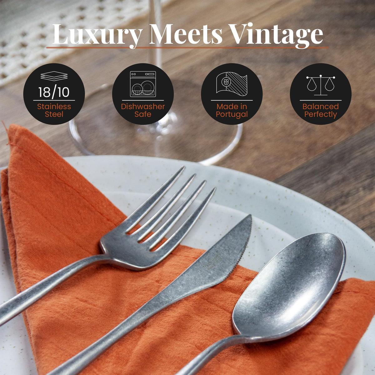 Luxury Vintage Flatware 20 (Vintage Silver)