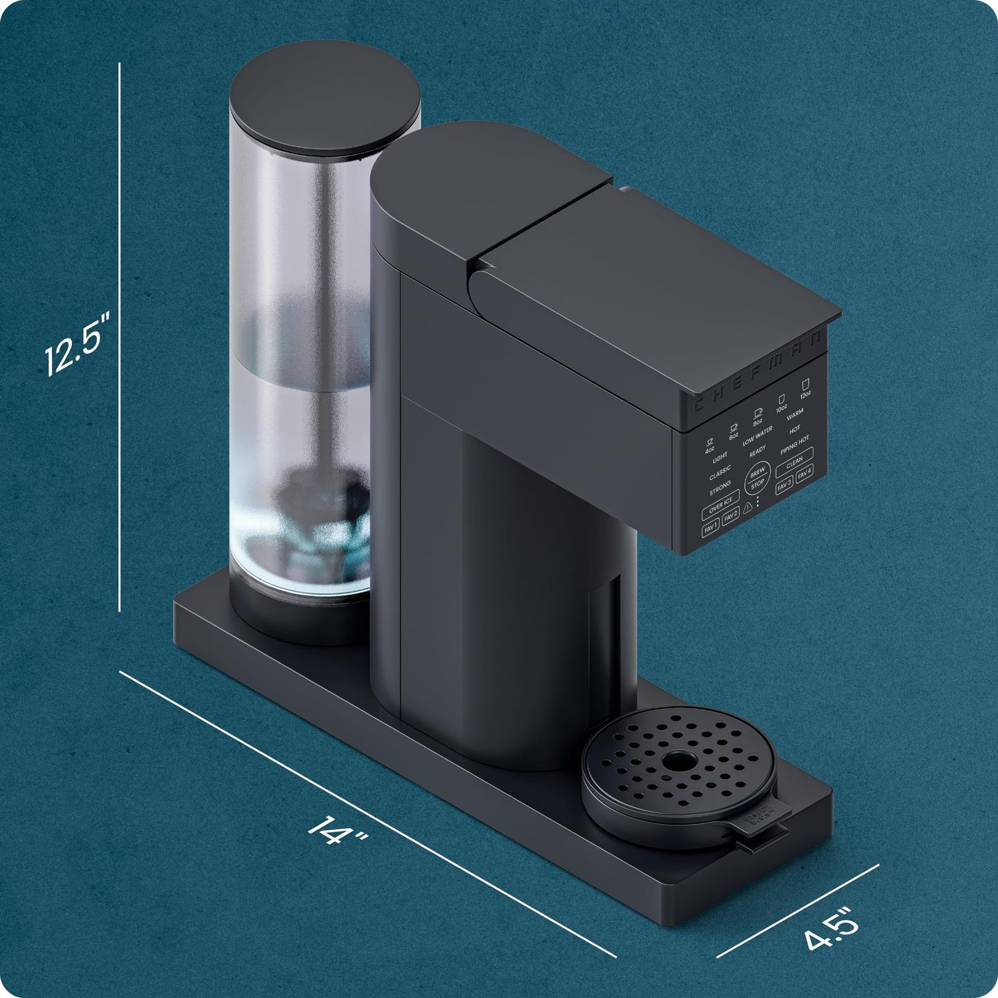 Single Serve Coffee Maker (Midnight)