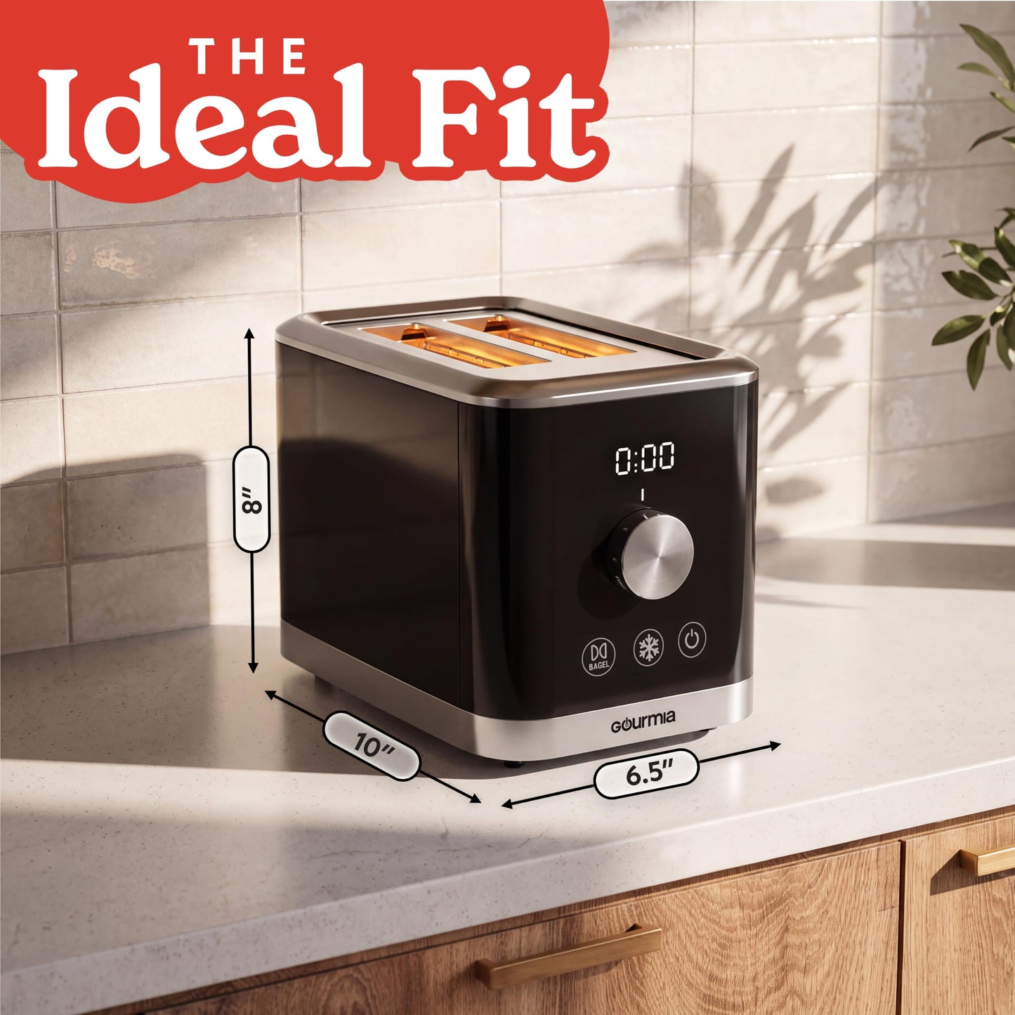 Toaster 2 Slice Capacity