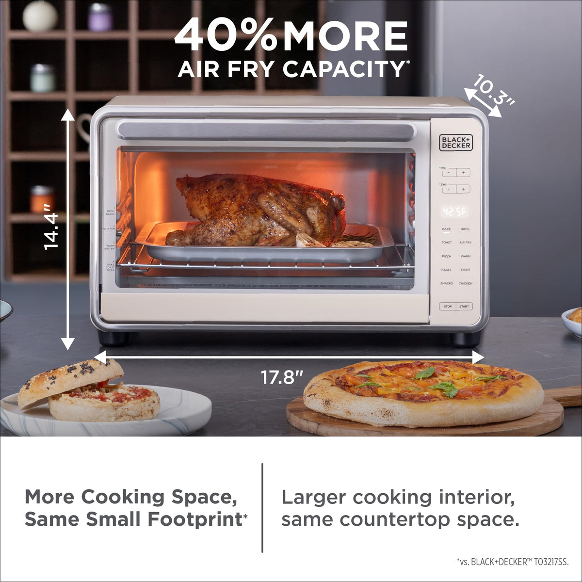 Crisp 'N Bake Pro 6 (6 Slice Baked Stone)