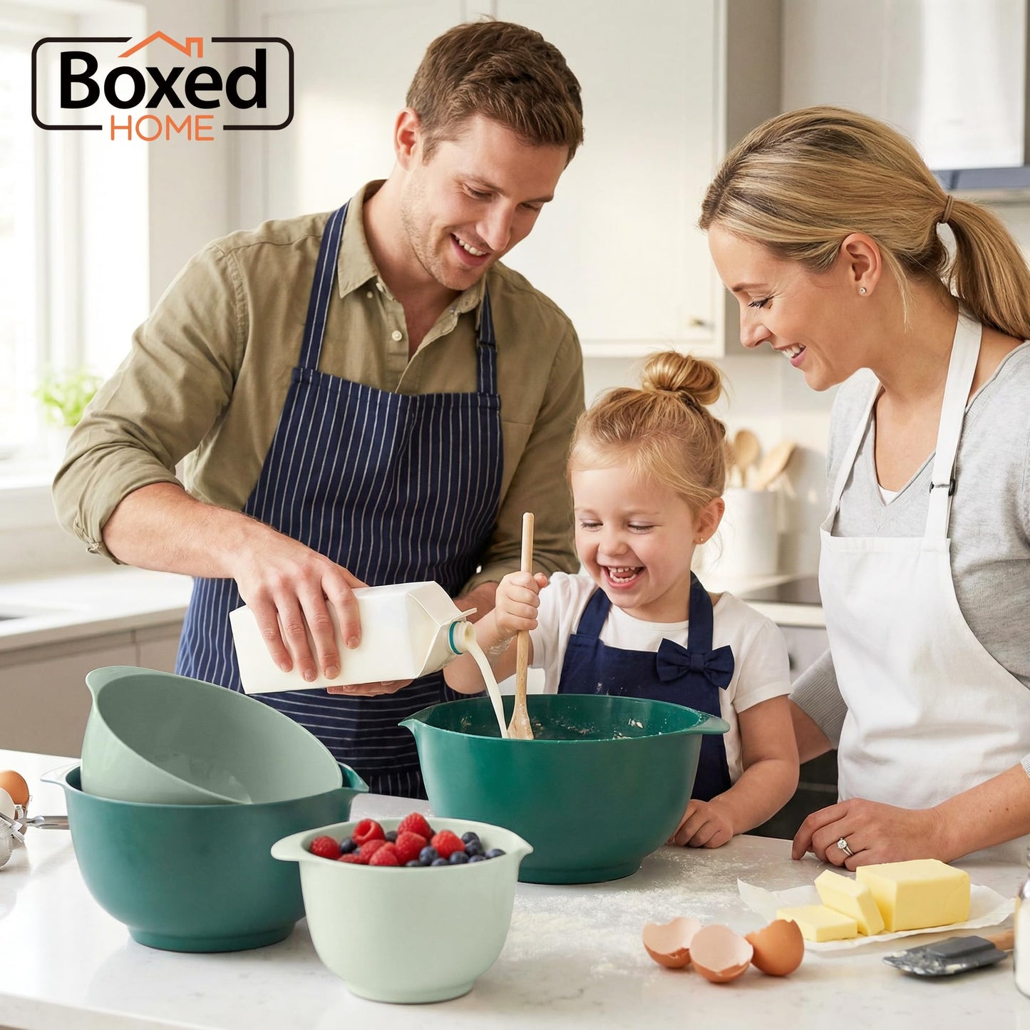 Plastic Mixing Bowl Set of 4