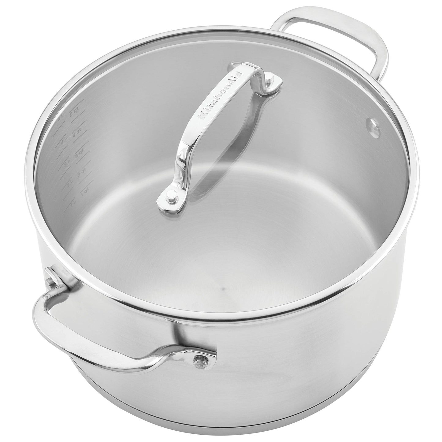 Stainless Steel Cookware Induction Pots and Pans Set (10 Piece Cookware Set)