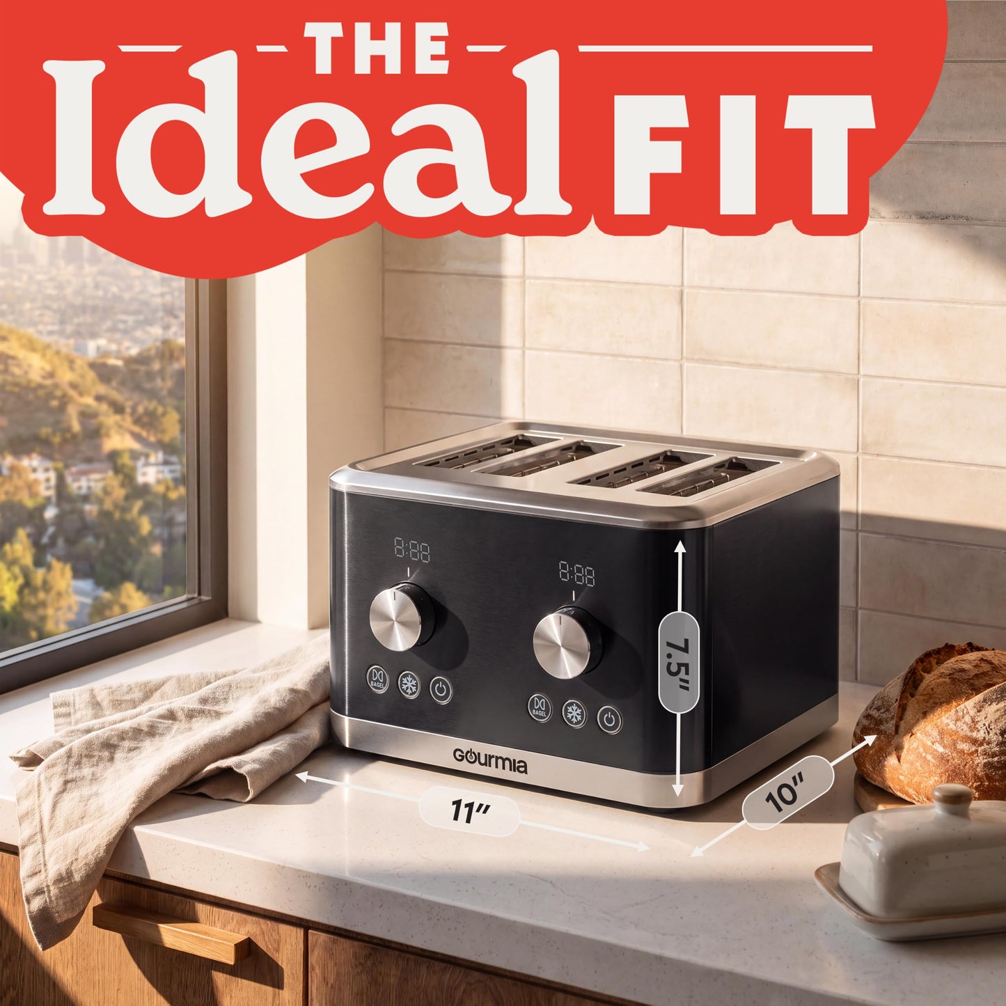 Toaster 4 Slice Capacity