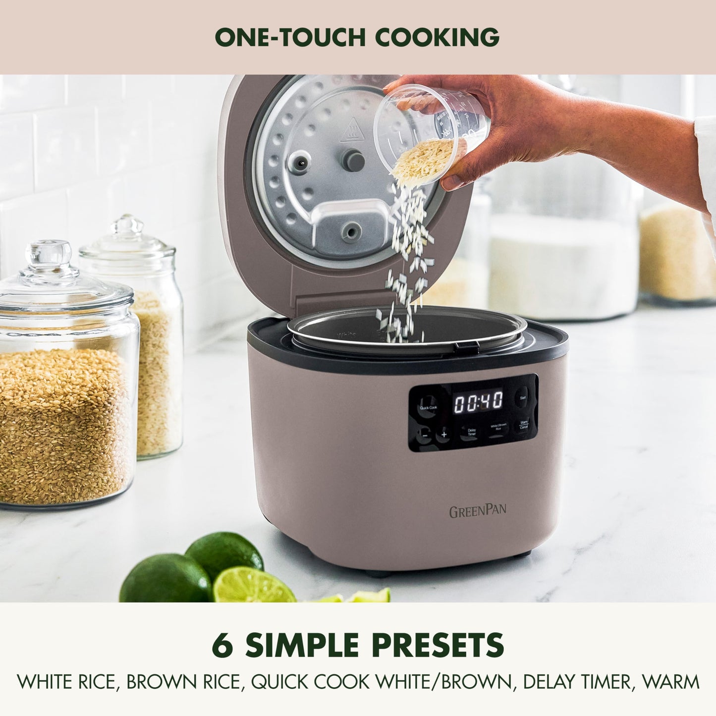 Advanced Rice Cooker (8 Cup Rice Cooker / Clay)
