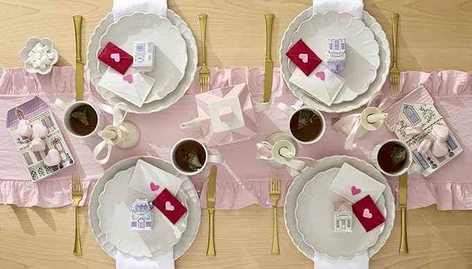 Lenox Stoneware Dinnerware Sets, French Perle Scallop 12-Piece Dinnerware Set for 4, Service For 4, Dishwasher Safe Dishware, White Dishes Set, Stoneware Dinner Plates and Bowls Sets (White, 12 Piece)