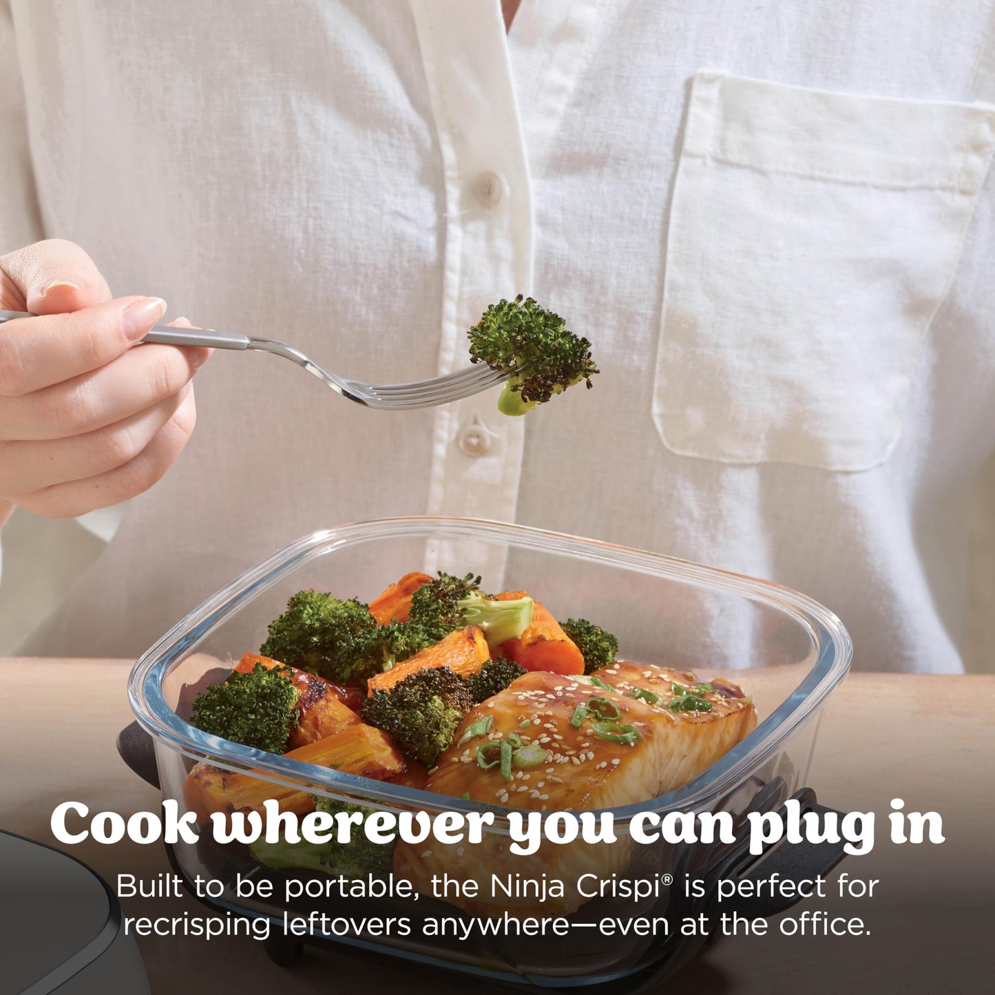 Crispi Glass Air Fryer (Stone)