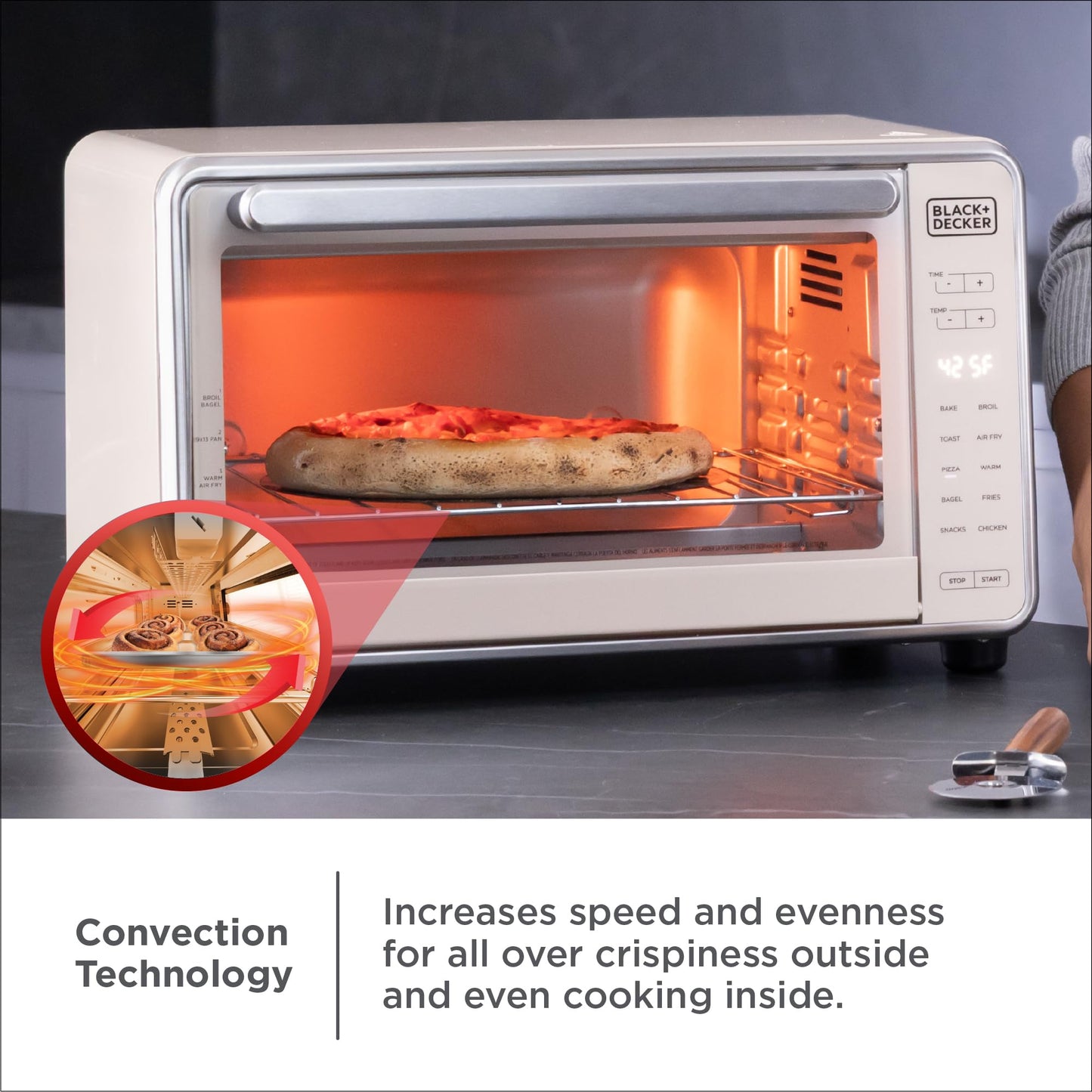 Crisp 'N Bake Pro 6 (6 Slice Baked Stone)