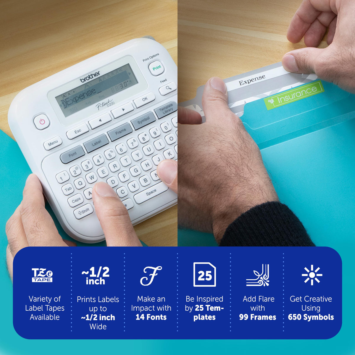 P Touch PTD220 Home (Standard / New PTD220)