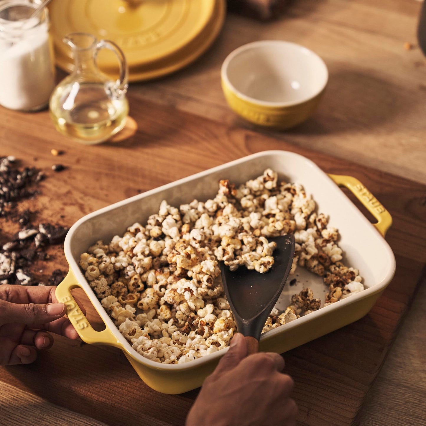 3 Pc Ceramic Baking Dish Set (3-pc / Citron)
