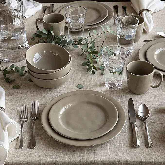 Juliska Puro Place Settings (Taupe, 16pc)
