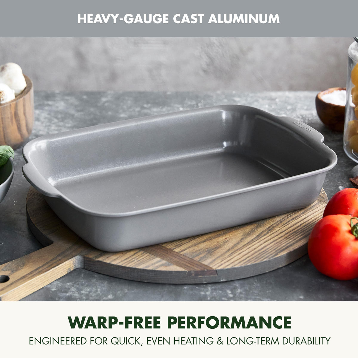 Premiere Ovenware Healthy Ceramic Nonstick 13" x 9" Rectangular Baking Pan