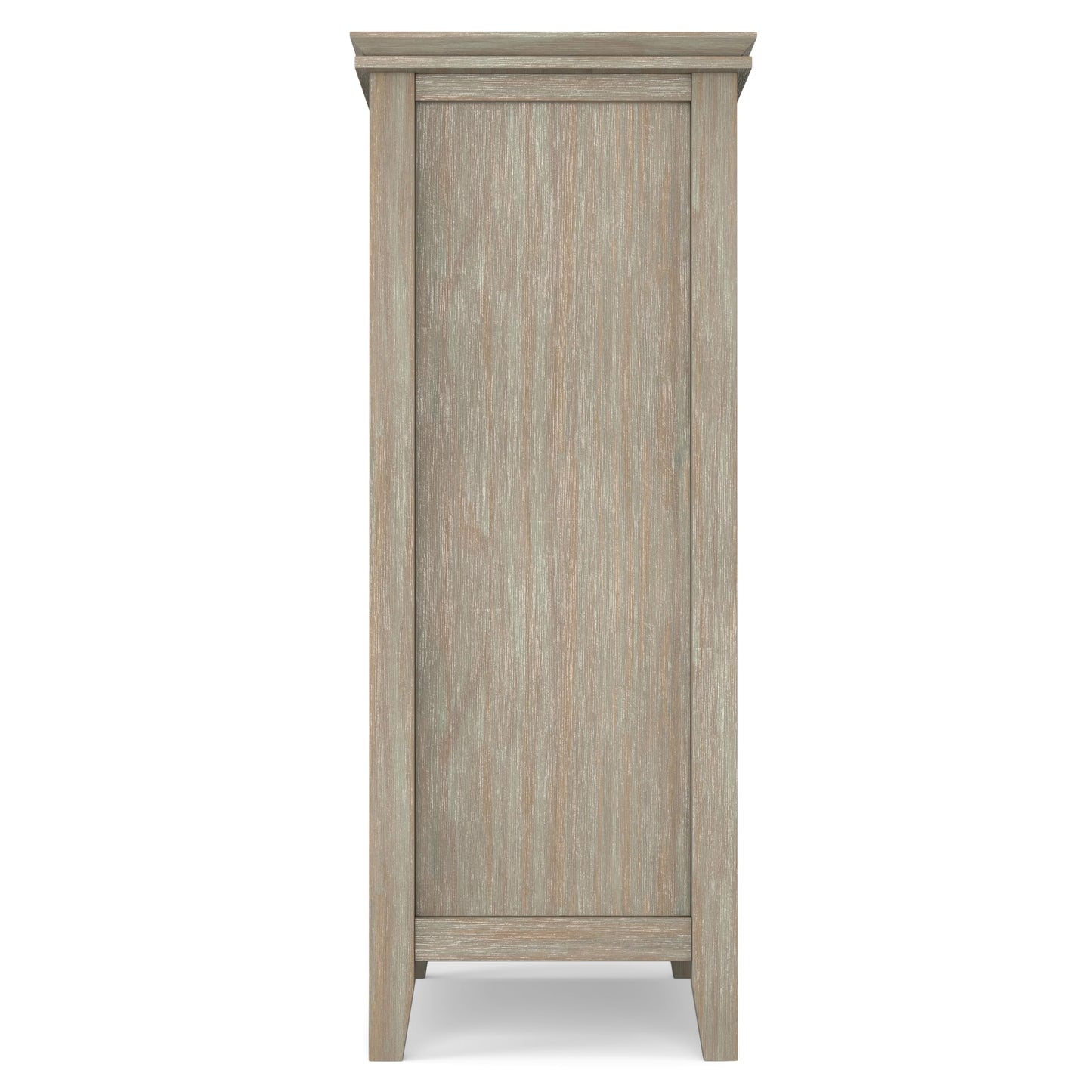 Artisan 38" Wide Solid Wood Cabinet in Distressed Grey (Distressed Grey / 38 inch)