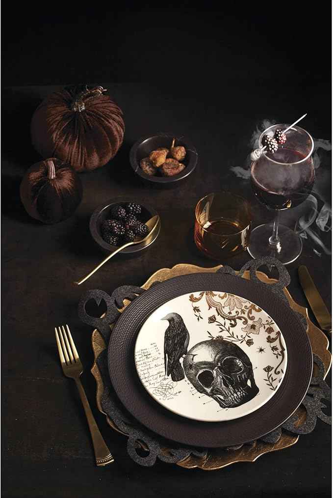 Lenox 895246 Lx Collective Black Dinner Plates, Set Of 4