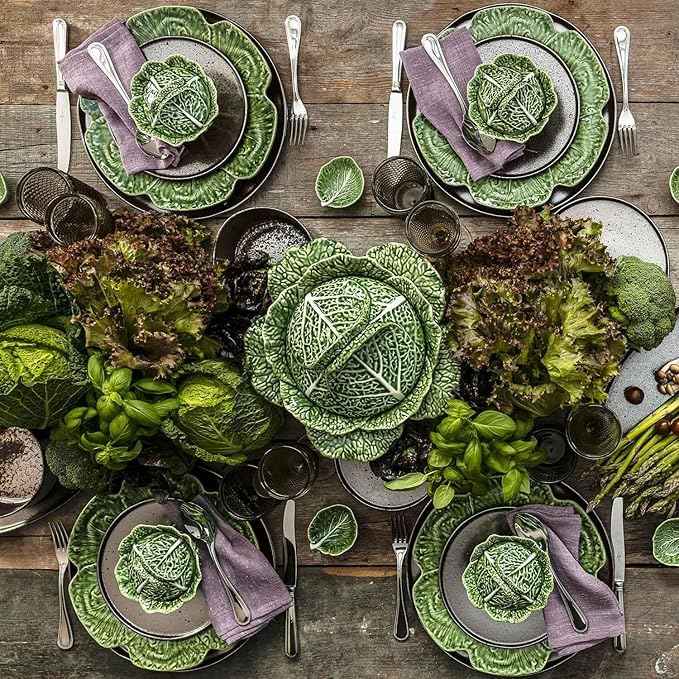 Cabbage - Dinner Plate (Set of 2)