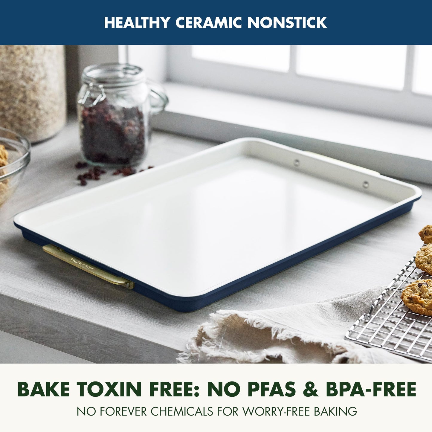Bakeware 13"x18" Half Baking Sheet Pan