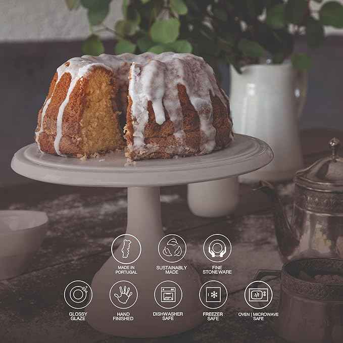 Casafina Ceramic 13.5" x 8.5" Rectangular Ruffled Baker - Cook & Host Collection, White | Oven & Dishwasher Safe Bakeware | Food Safe Glazing | Restaurant Quality Dinnerware