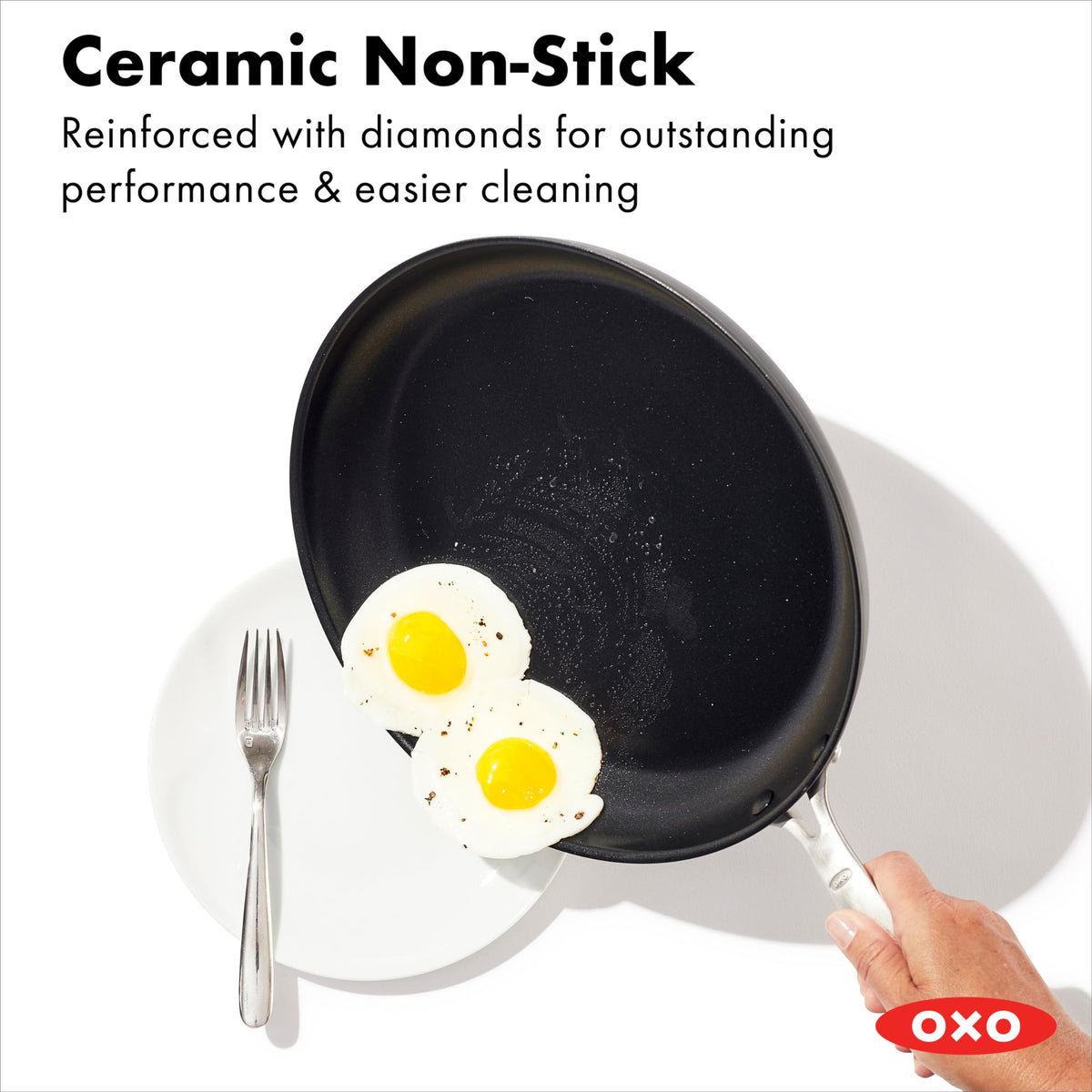 Enhanced 12" Frying Pan Skillet (Black / 12" Frying Pan Skillet)