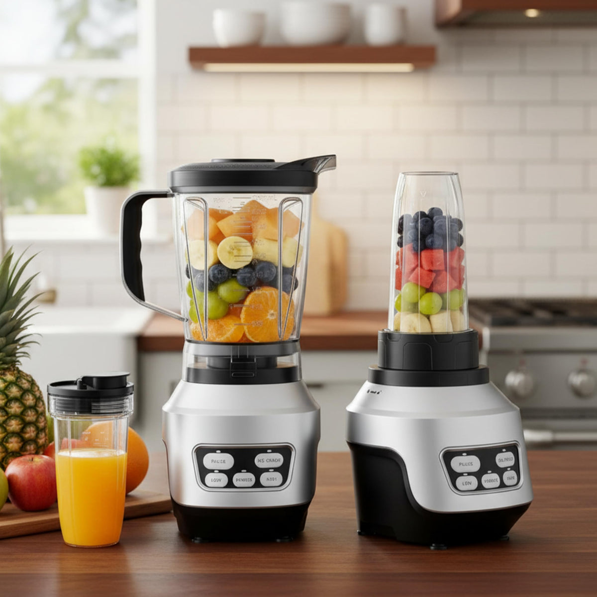 Smoothie Blender (Silver / 1200W)