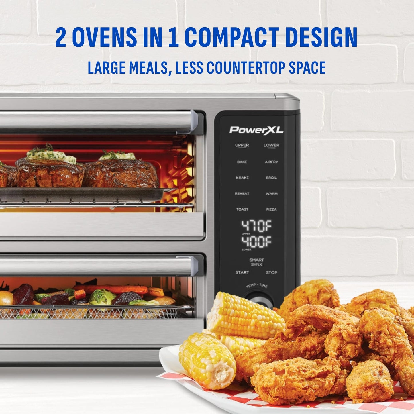 SmartSynx Dual Door Oven