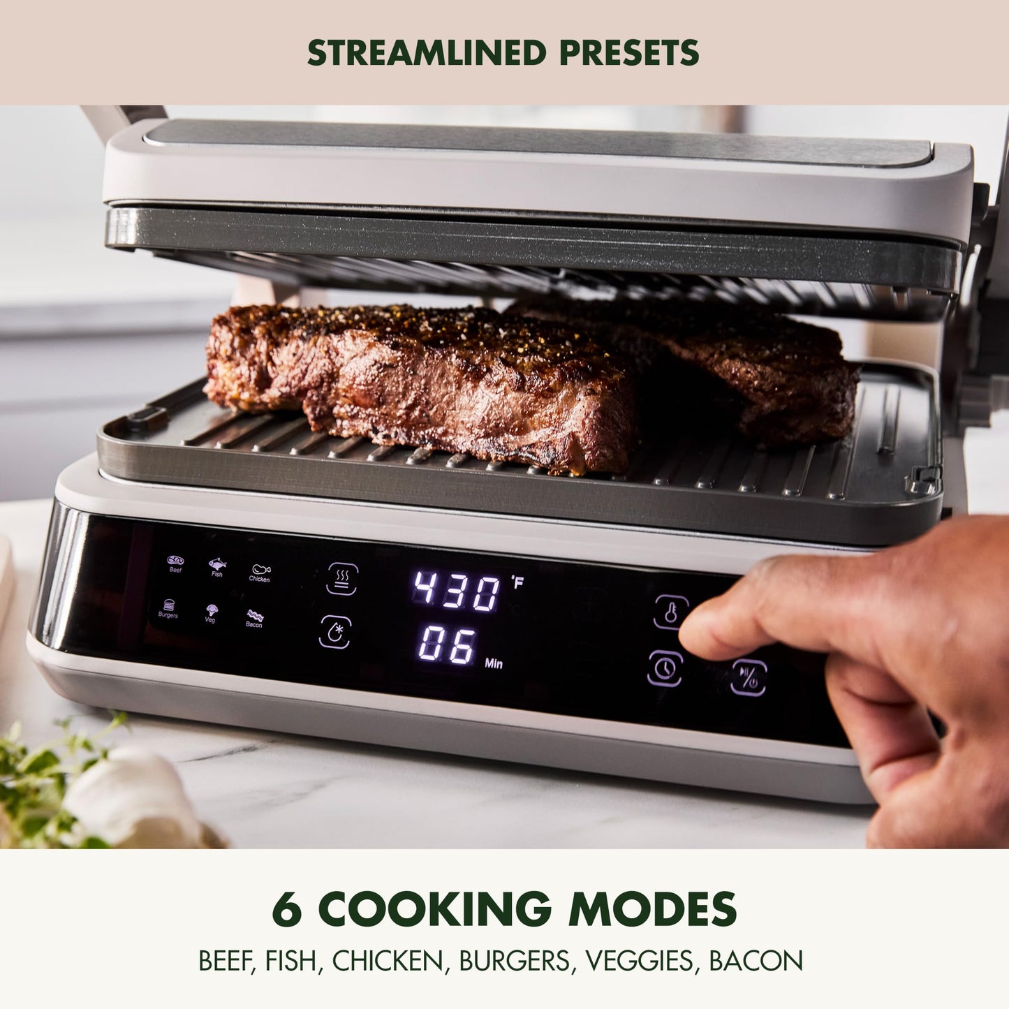 Advanced Grill & Griddle (Contact Grill / Clay)
