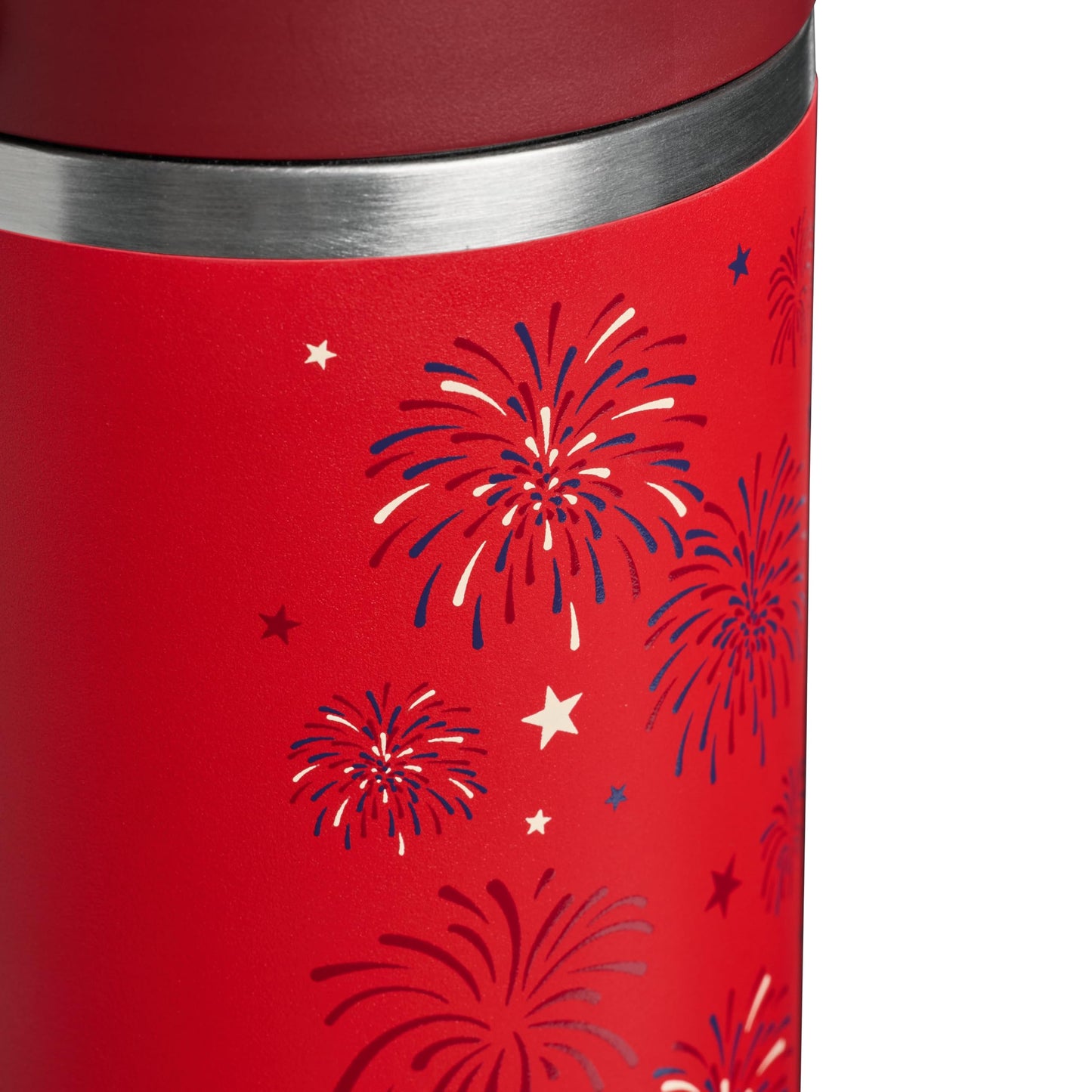 IceFlow 2.0 Flip Straw Tumbler (Chili Red Fireworks / 30 Ounces)