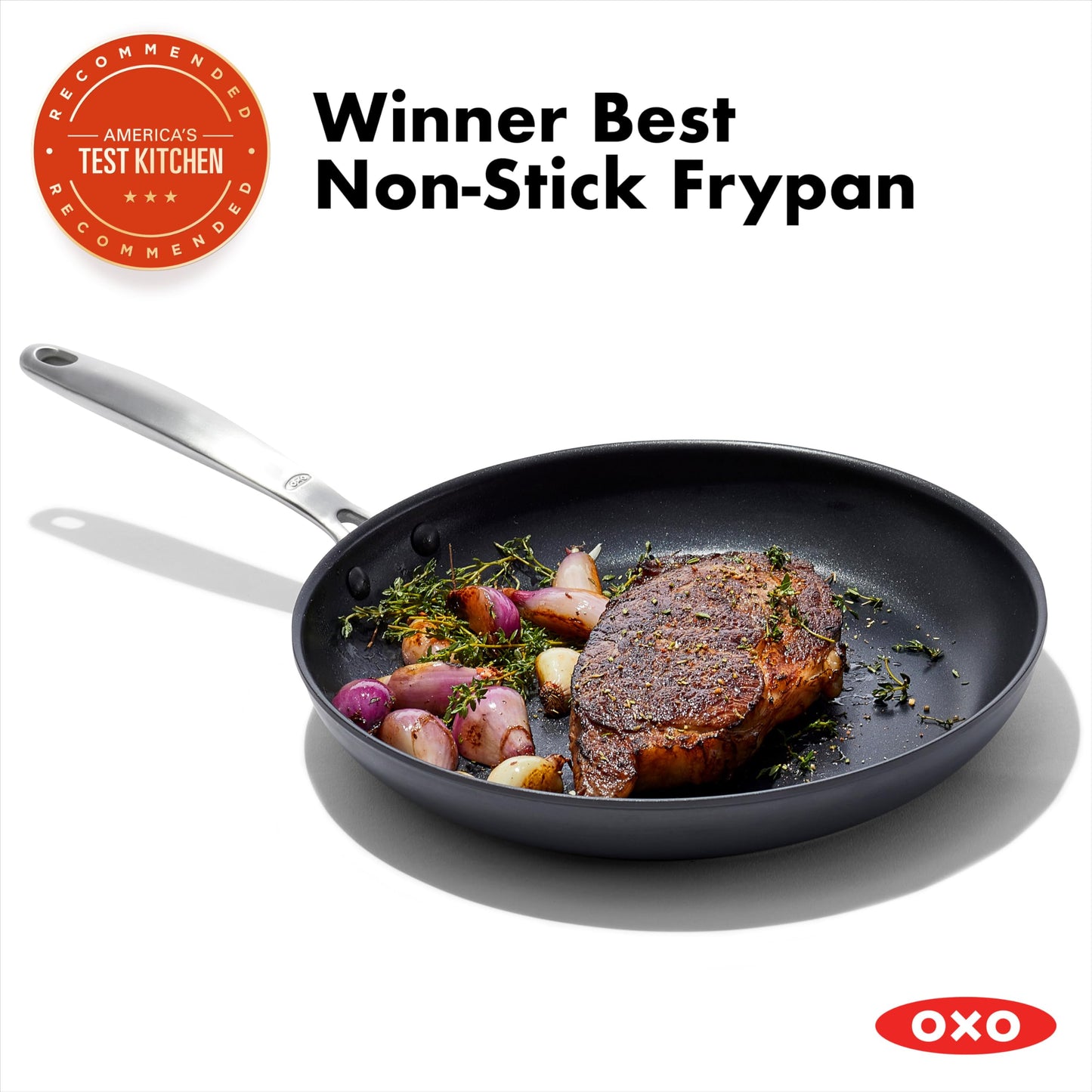 Enhanced 12" Frying Pan Skillet (Black / 12" Frying Pan Skillet)