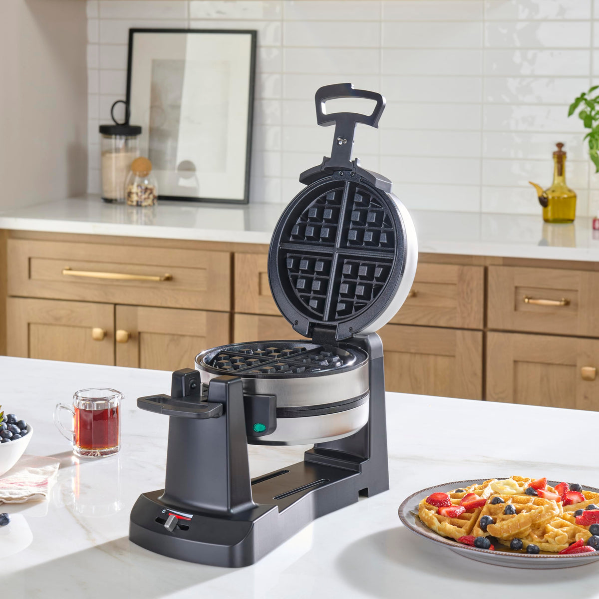 Double Flip Belgian Waffle Maker (New Double Flip)