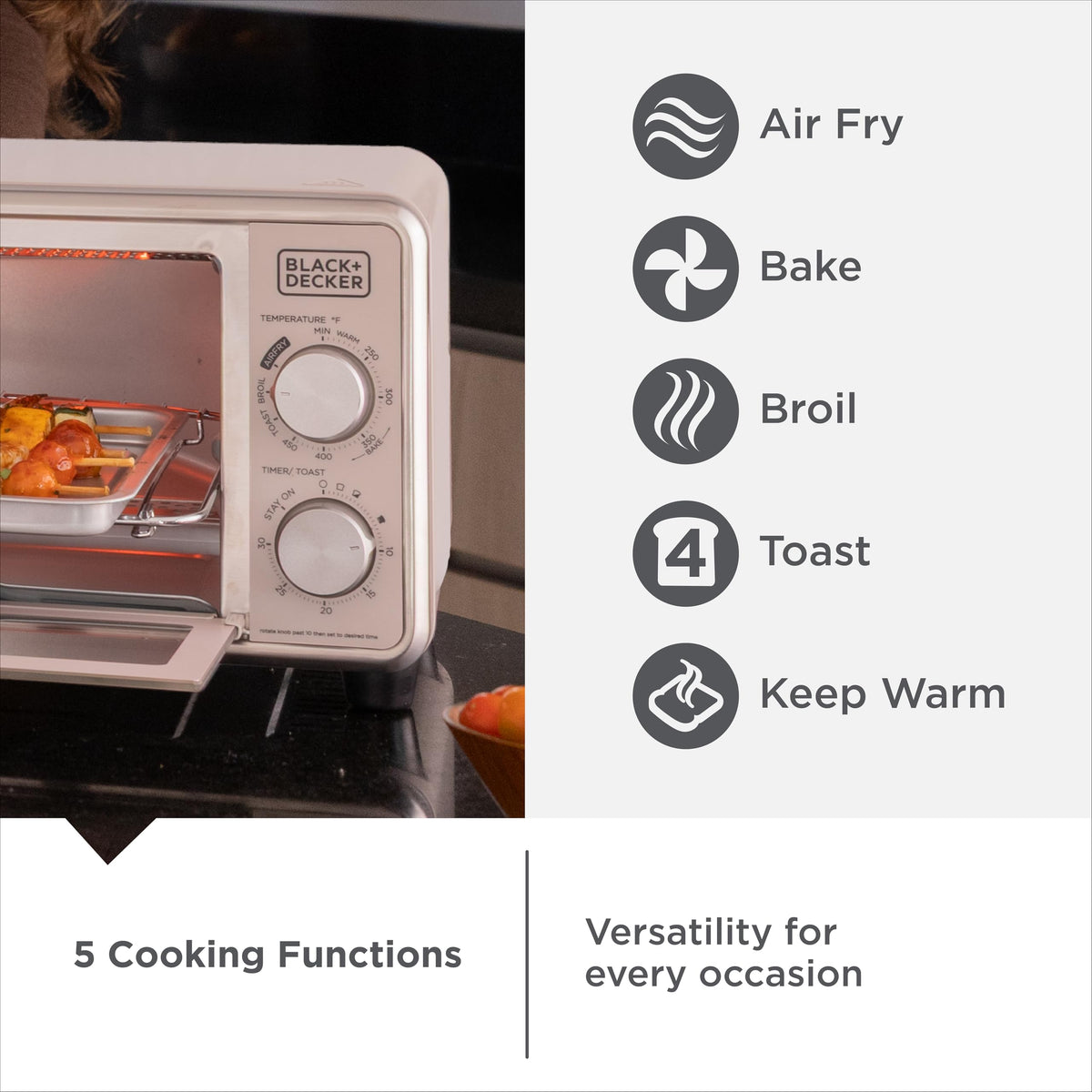 Crisp 'N Bake Pro 4 (4 Slice Baked Stone)