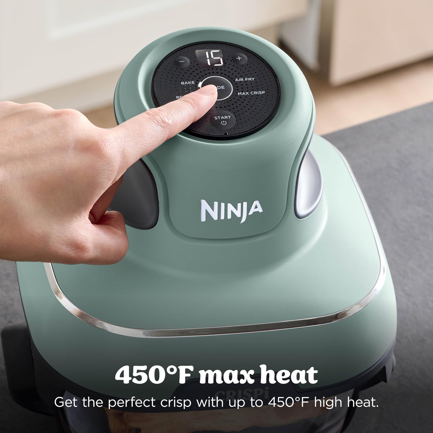 Crispi Glass Air Fryer (Sage)