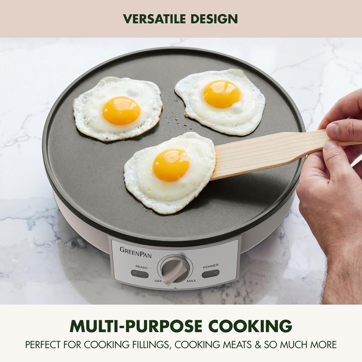 Advanced 12" Crepe Maker (Crepe Maker / Clay)