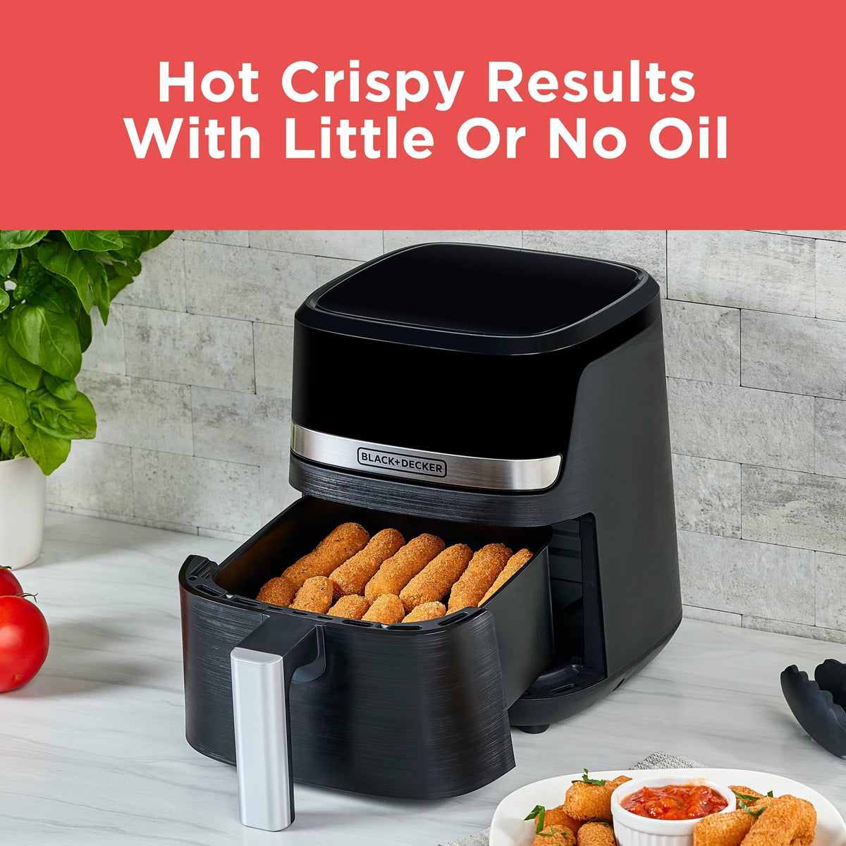 Purifry 2QT Digital Air Fryer (2 QT)