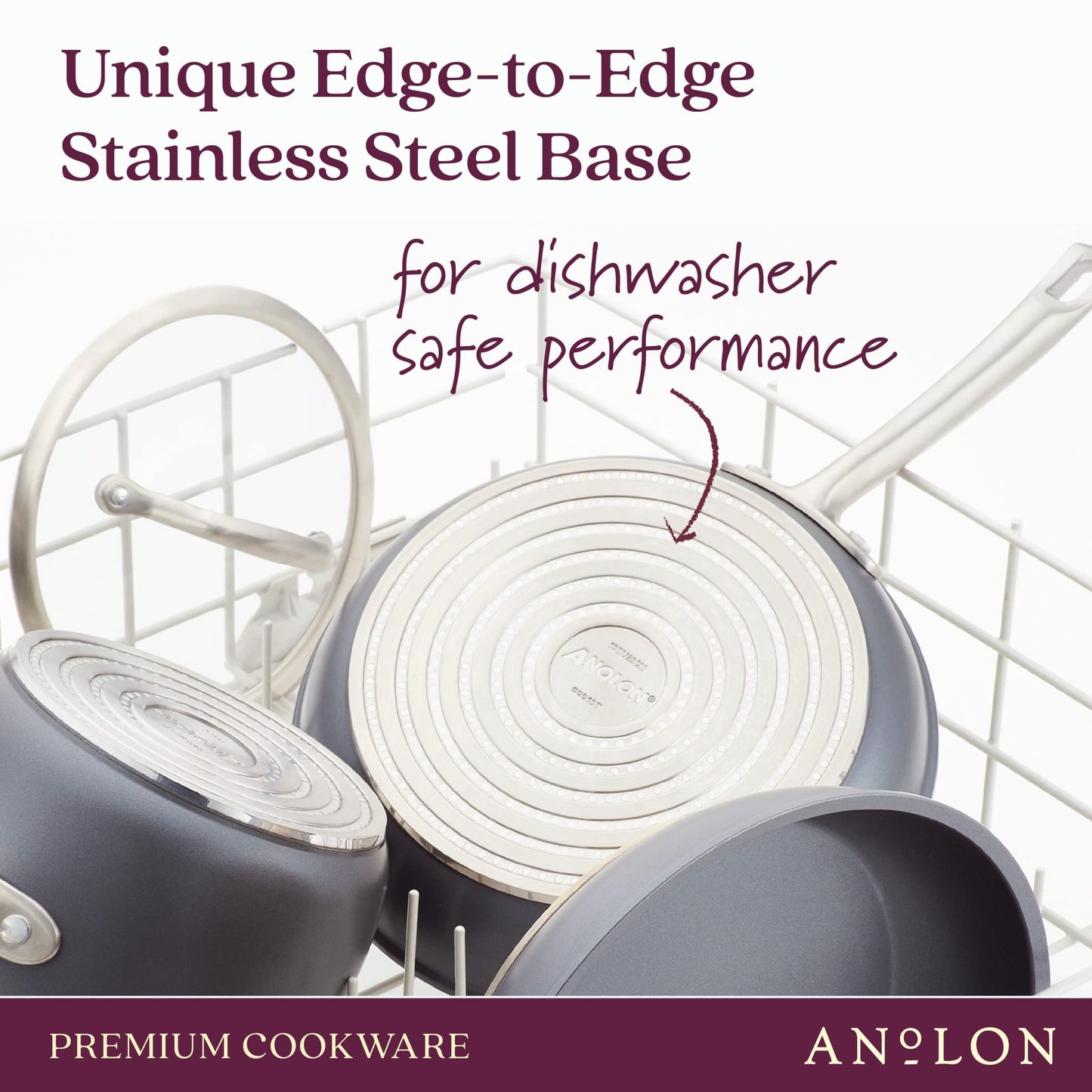 Accolade Forged Hard Anodized Nonstick Deep Frying Pan (Skillet (12"))