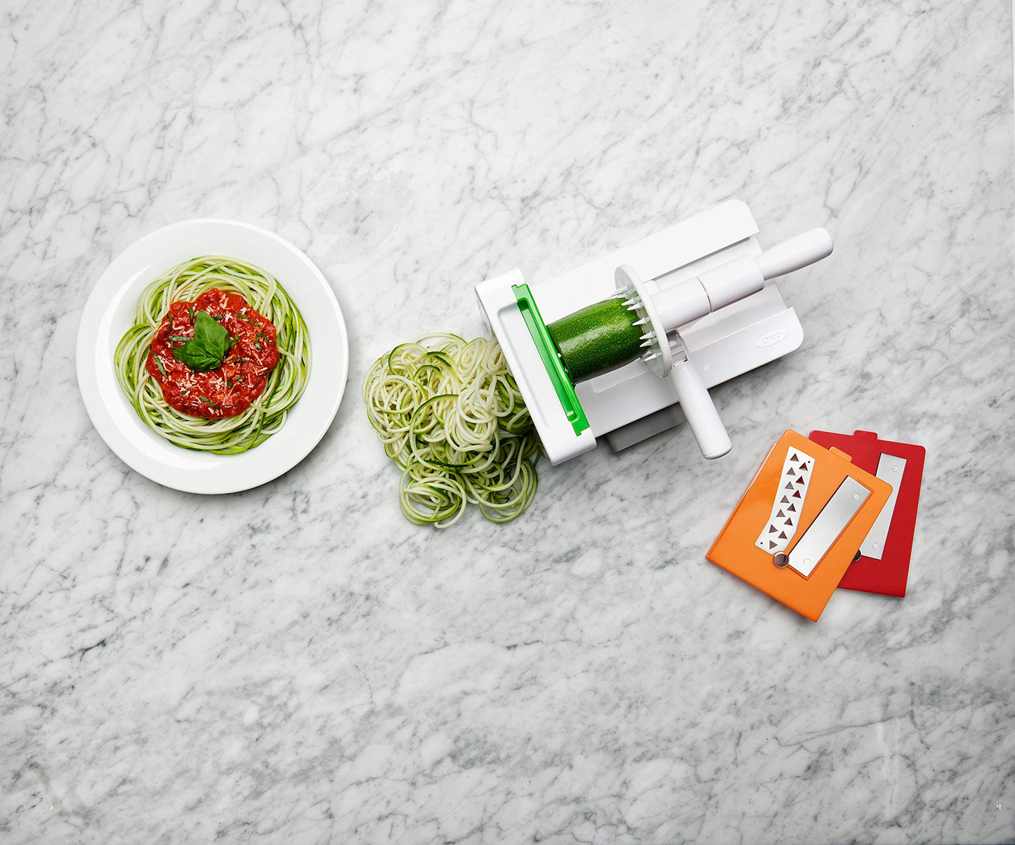 Good Grips 3 Blade Tabletop Spiralizer with StrongHold Suction (Spiralizer)