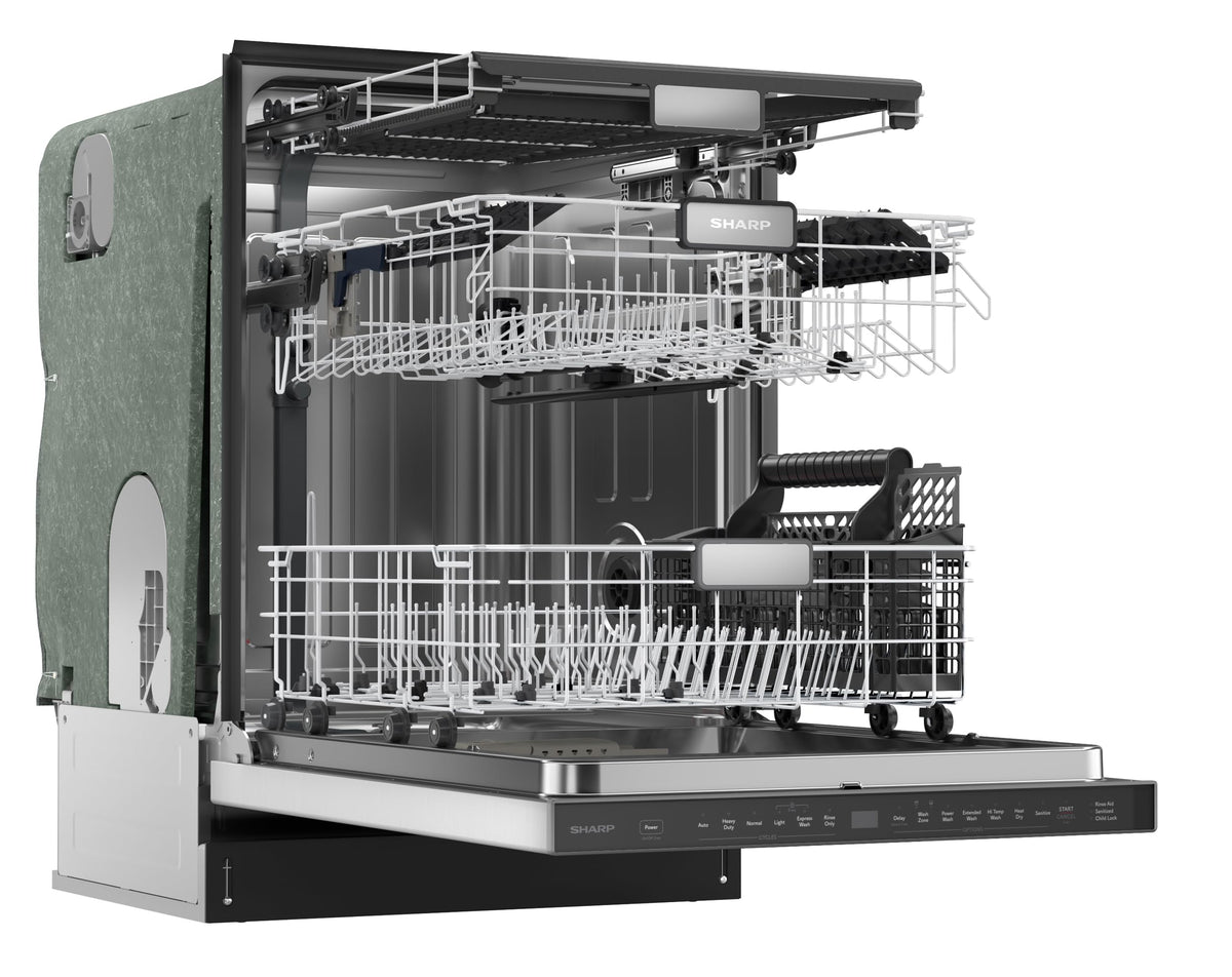 SDW6726MS 24 inch Stainless Steel Dishwasher