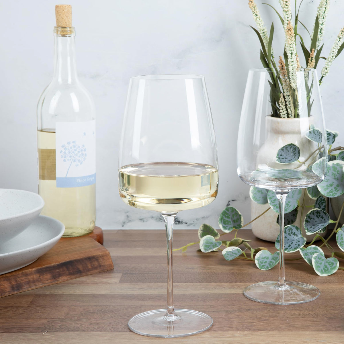 Tall Pour Wine Glasses by Larder & Vine (4 Count)