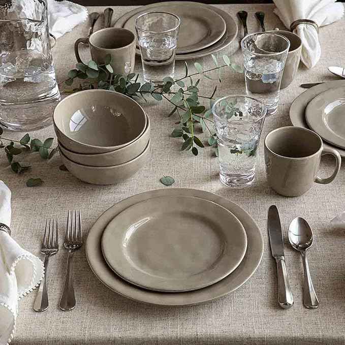 Juliska Puro Place Settings (Taupe, 4pc w/Mug)