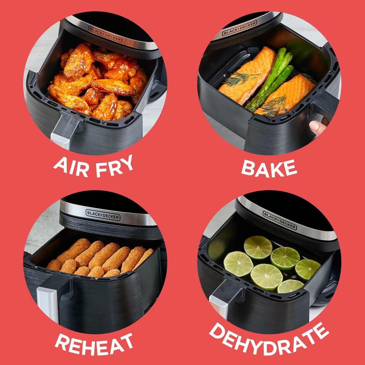 Purifry 2QT Digital Air Fryer (2 QT)