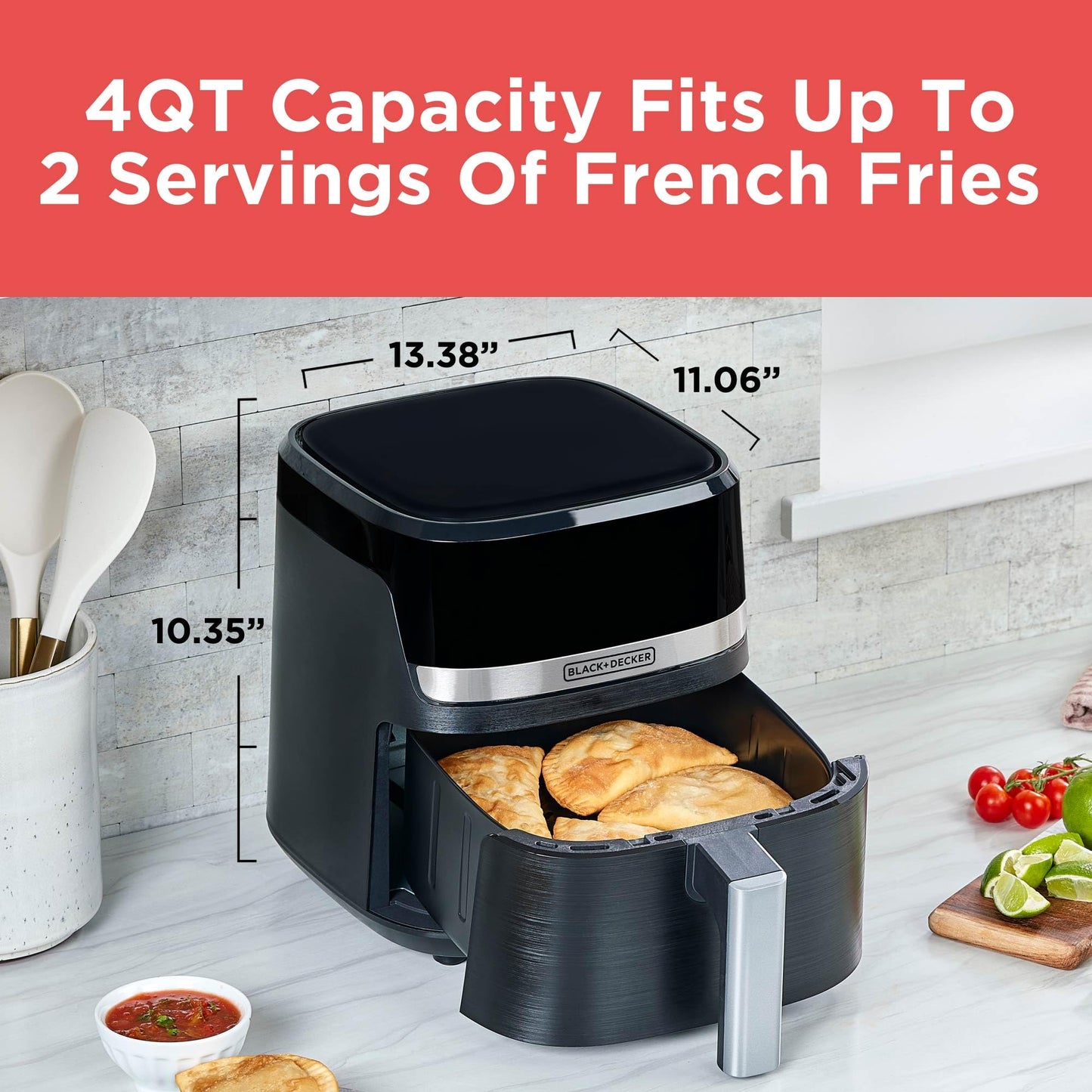 Purify 4QT Digital Air Fryer (4 QT)