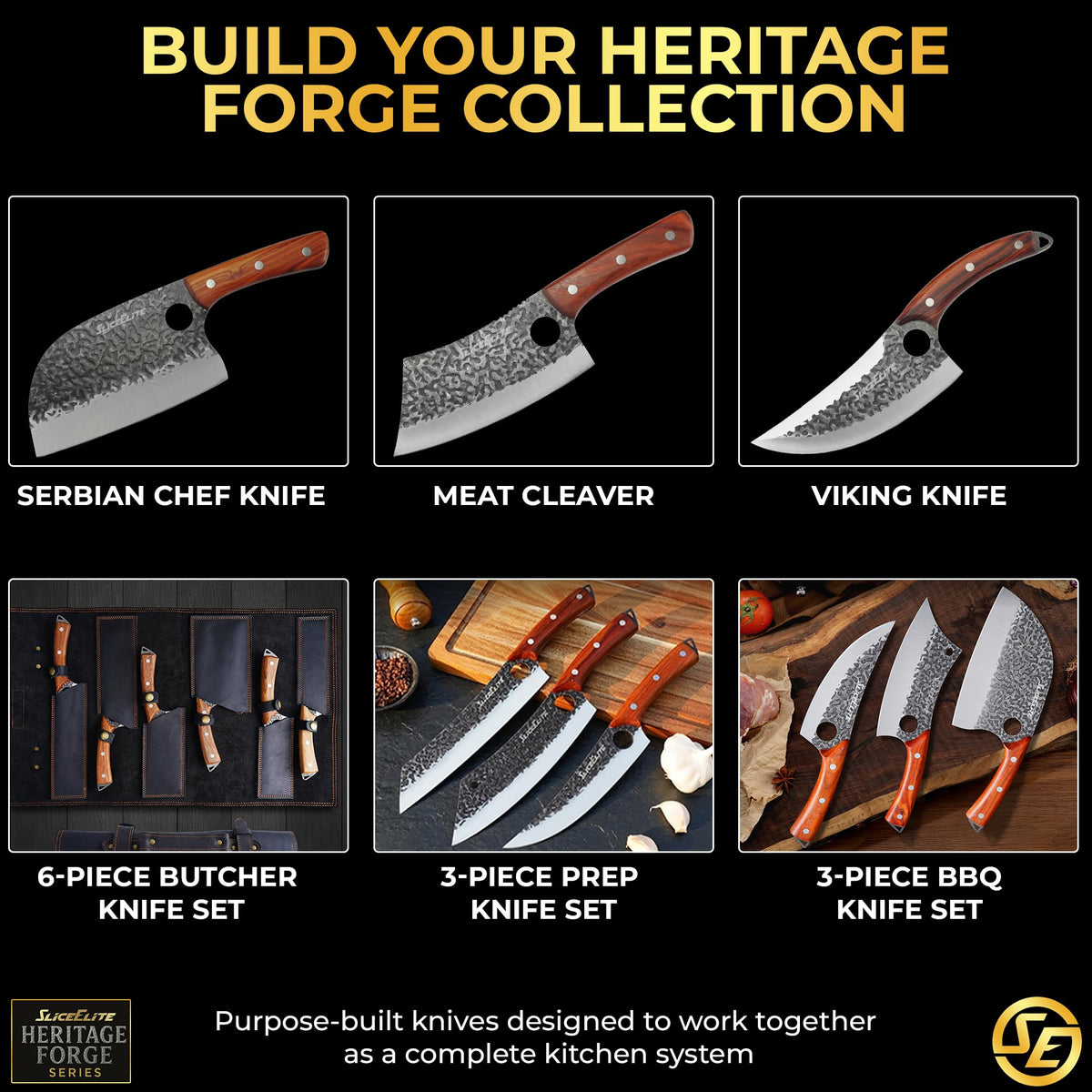 Hand Forged Professional Butcher Knife