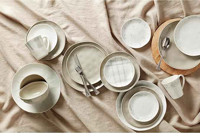 Lenox, Grey Bay Colors 12 Piece Set, 17.55 LB
