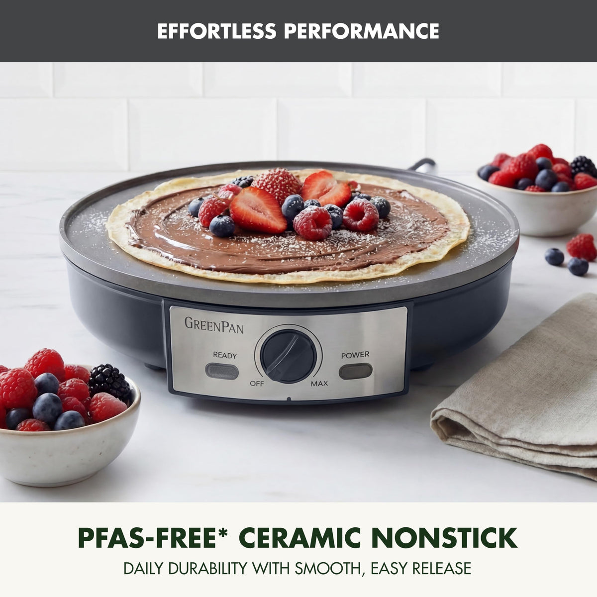 Advanced 12" Crepe Maker (Crepe Maker / Graphite)
