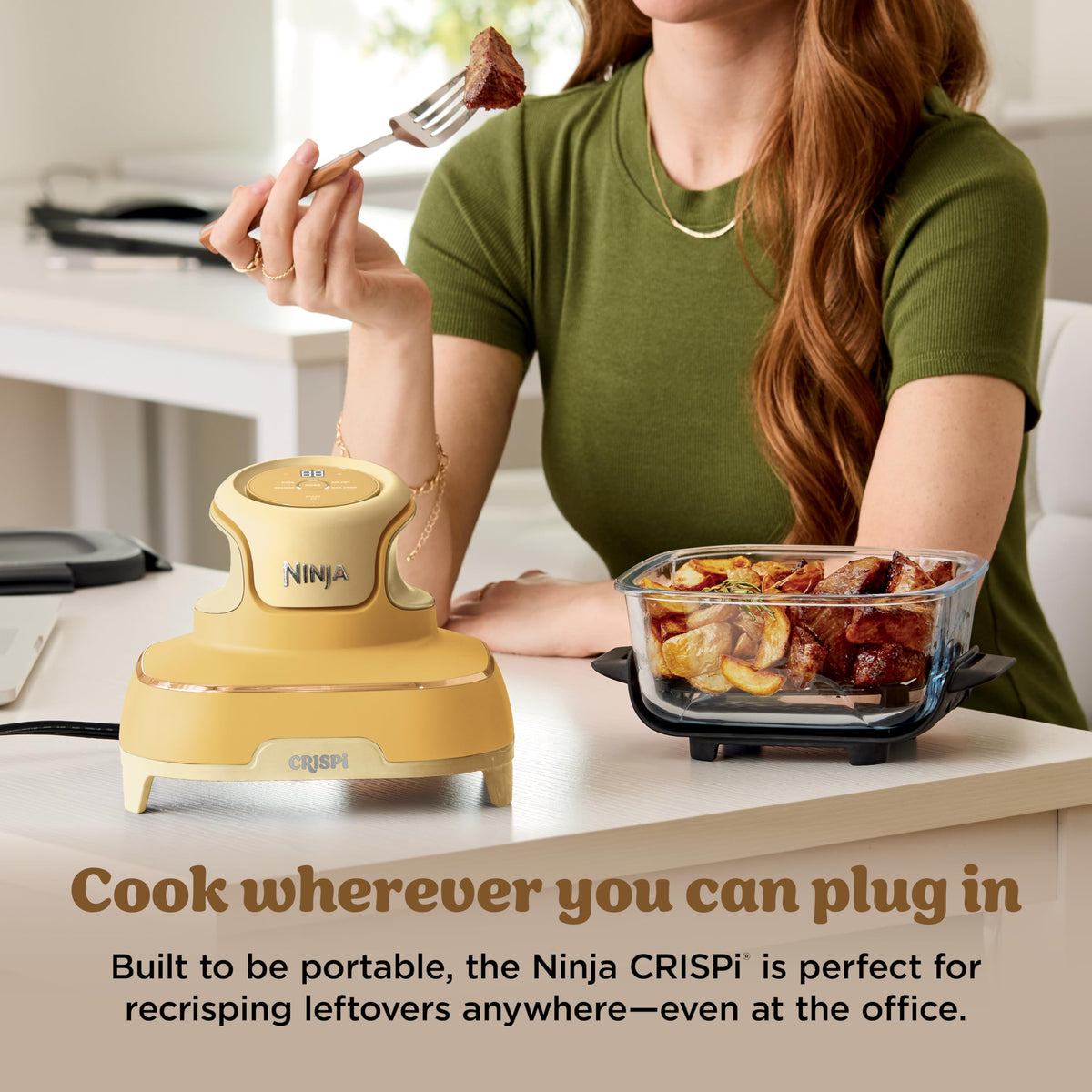 Crispi Glass Air Fryer (Ginger Snap)
