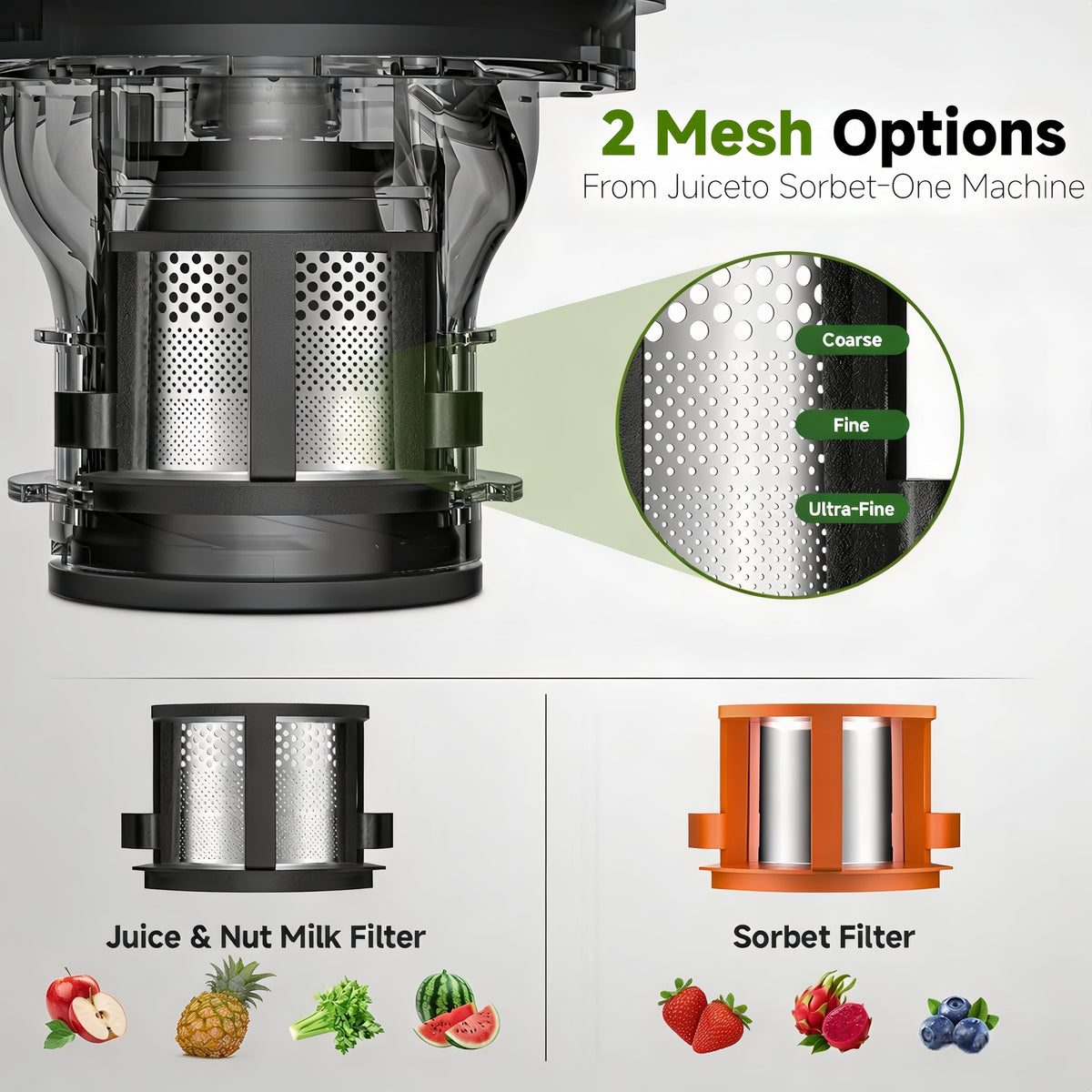 Aobosi 3-in-1 Juicer Machines, 6.5" Oversized Wide Feed Chute for Whole Fruits & Vegetables, 600 Max Cold Press Juicer with Pre-Cutter System, Triple Filtration, 99% Juice Yield (Black)