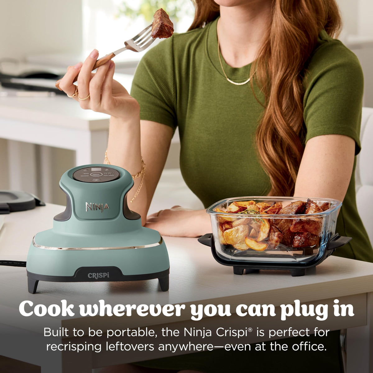 Crispi Glass Air Fryer (Sage)