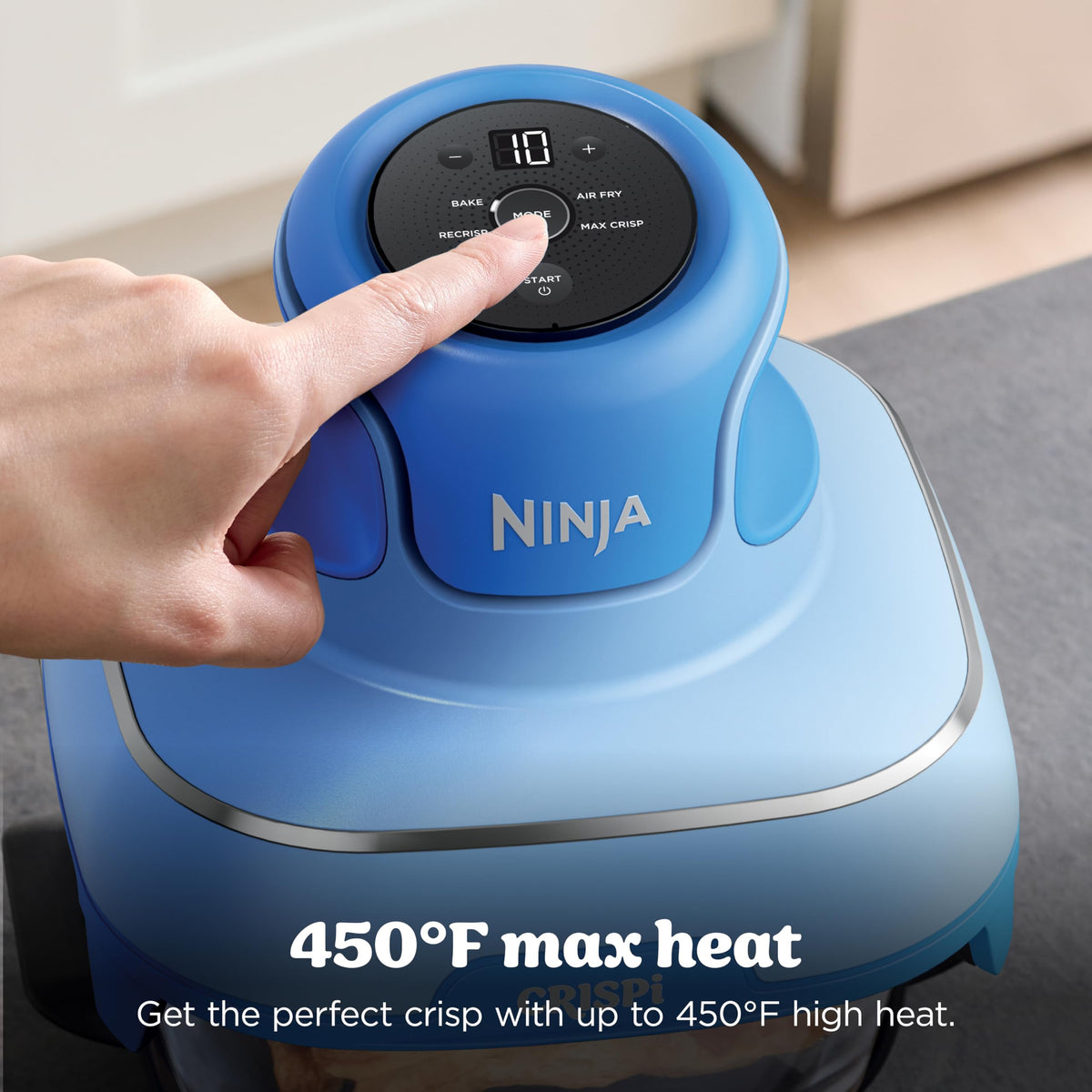 Crispi Glass Air Fryer (Electric Cobalt)