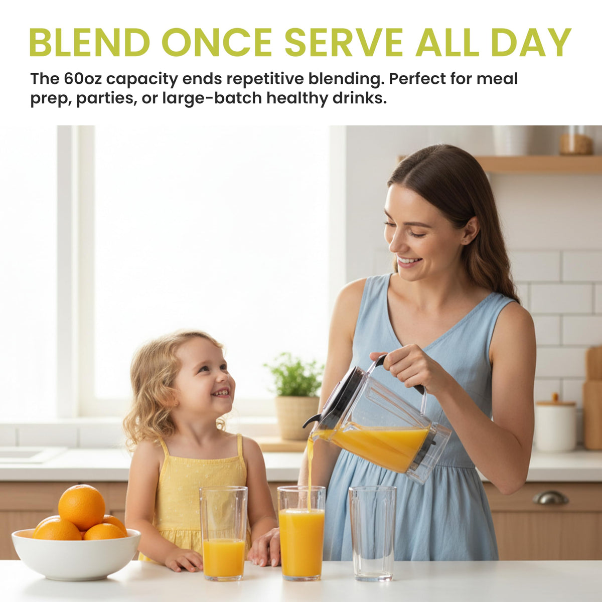 Smoothie Blender (Silver / 1200W)