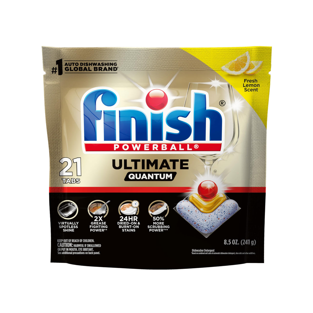Ultimate Quantum Dishwasher Pods (21 Count (Pack of 1))