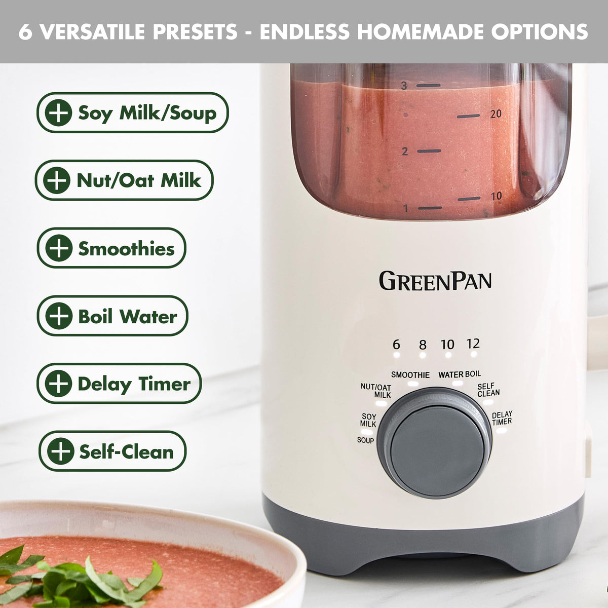 30oz Nut Milk Maker Machine (Cream)