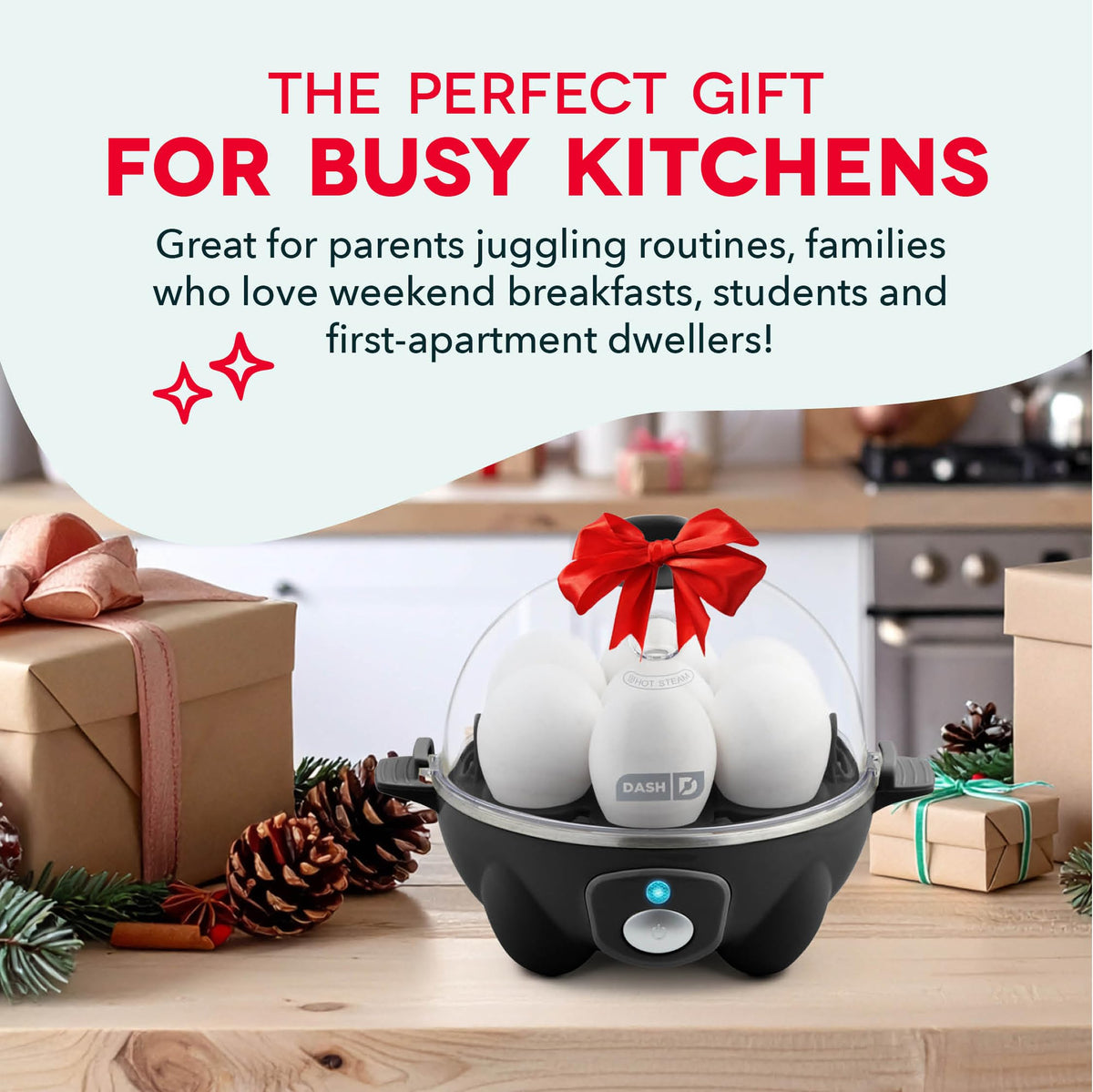 Rapid Egg Cooker (7 Eggs / Black)