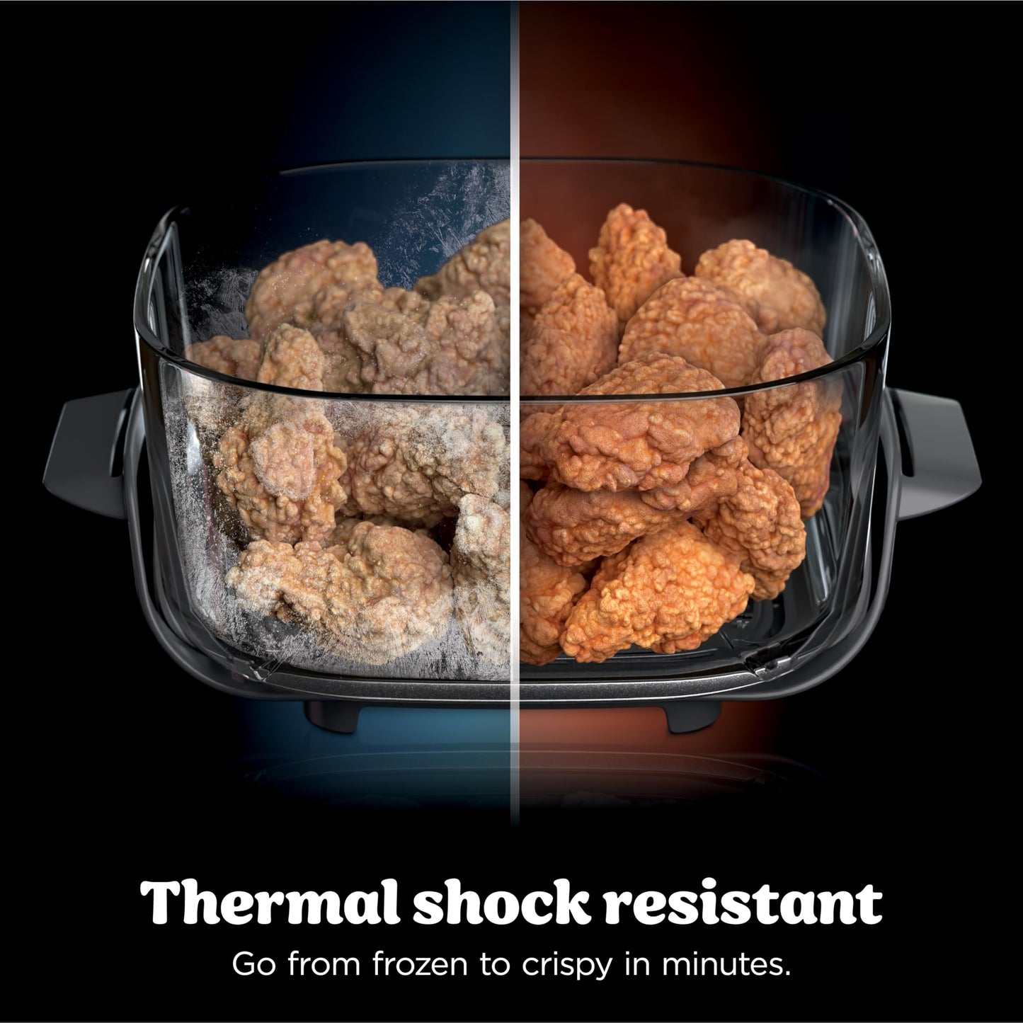 Crispi Pro Glass Air Fryer (Cyberspace)